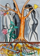David Salle, Tree of Life #13