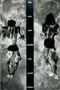 Barbara Kruger, Untitled (We are not made for each other),