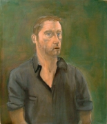 Albert Oehlen  Self-Portait with Open Mouth, 2001