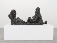 George Condo Reclining Figures, 2009-2014 Bronze Sculpture