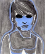 Rosemarie Trockel, Used Face II, 2001