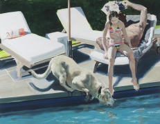 Eric Fischl  Daddy’s Girl Age 11, 2017