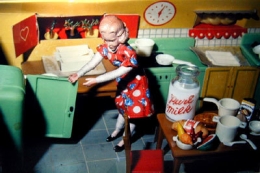 Laurie Simmons  Woman Opening Refrigerator, 1979