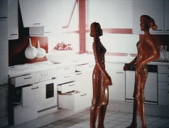 Laurie Simmons, Red and White Kitchen, 1983