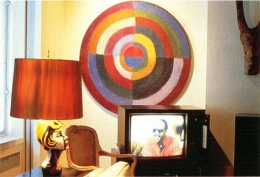 Louise Lawler  Living Room Corner (Stevie Wonder), 1984