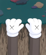 KAWS, OLD FRIENDS ARE HARD TO BURY