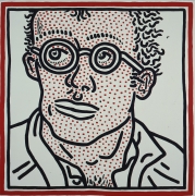Keith Haring, Untitled (Self-portrait), 1985
