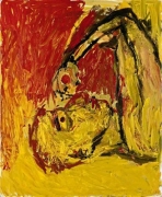 Georg Baselitz Orangenesser, 1982 oil on canvas