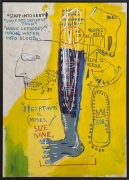 Jean-Michel Basquiat Early Moses