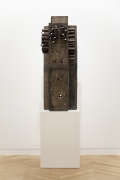Mark Grotjahn, Untitled (African, Gated Front and Back Mask)