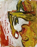 Georg Baselitz Orange Eater, 1982