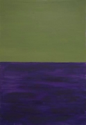 Günther Förg Untitled (green, purple), 1986