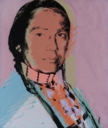 Andy Warhol, The American Indian (Russell Means), 1976