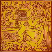 Keith Haring, Untitled (May 31,1984),