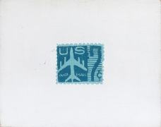 Andy Warhol, Blue Airmail Stamp