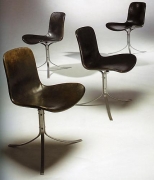 Poul Kjaerholm, PK 9 Chairs, Denmark, 1960