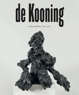 de Kooning Skarstedt Publication Book Cover