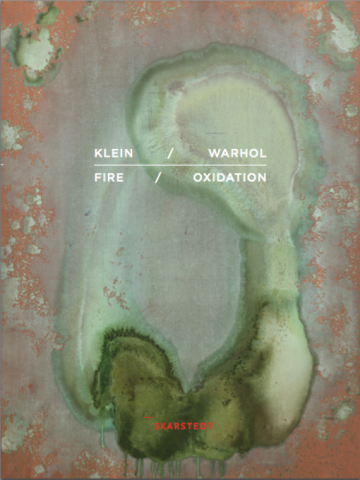 Yves Klein Andy Warhol Skarstedt Publication Book Cover